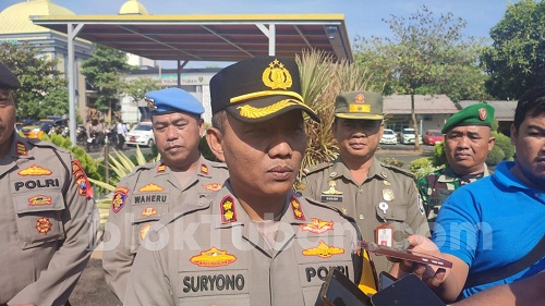 Kapolres Tuban Perketat Keamanan Objek Vital Nasional Selama Pemilu