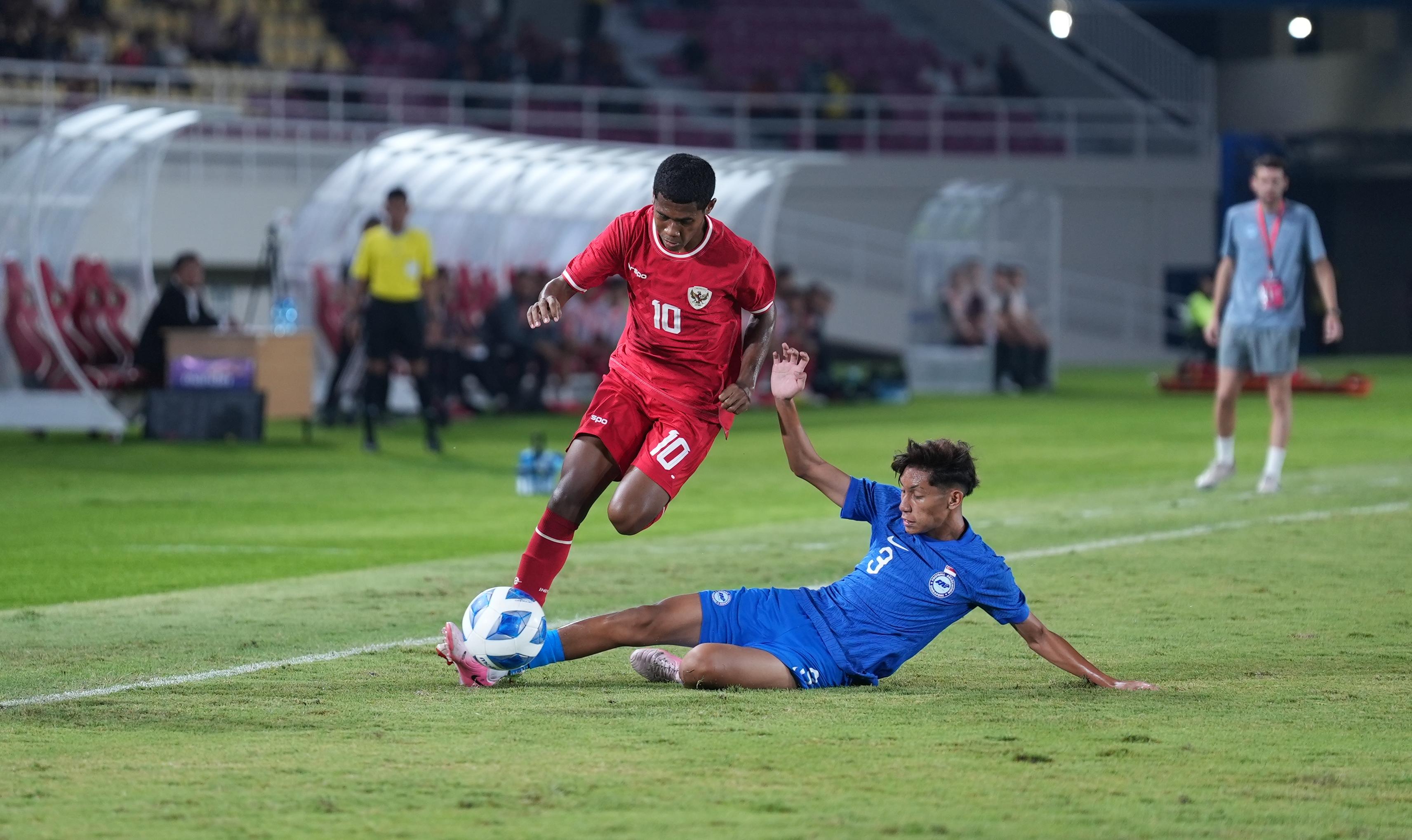 Timnas U Indonesia Menang Atas Singapura Di Asean Championship