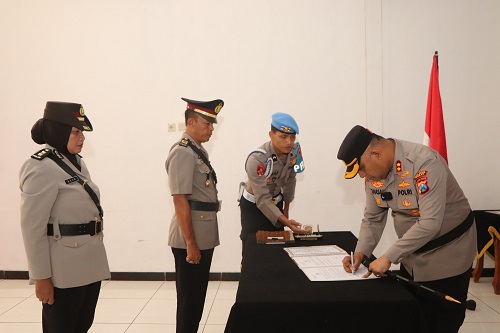 Mutasi Jabatan di Polres Tuban, AKP Rukimin Jadi Kabag SDM