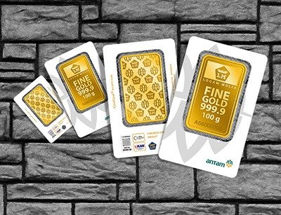 Harga Emas Antam Hari 4 Januari 2024 Turun Rp6.000, Per Gram Dibanderol Rp1.123.000
