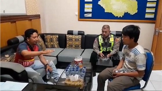 Sempat Sembunyi di SPBU, Sopir Tronton Pelaku Tabrak Lari di Tuban Diamankan Polisi