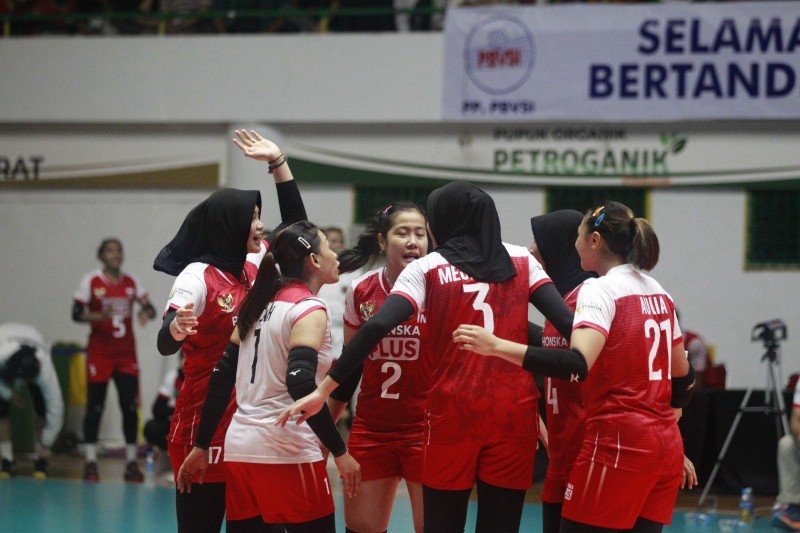Susunan Pemain dan Jadwal Lengkap Timnas Voli Indonesia di AVC Challenge Cup for Women 2024