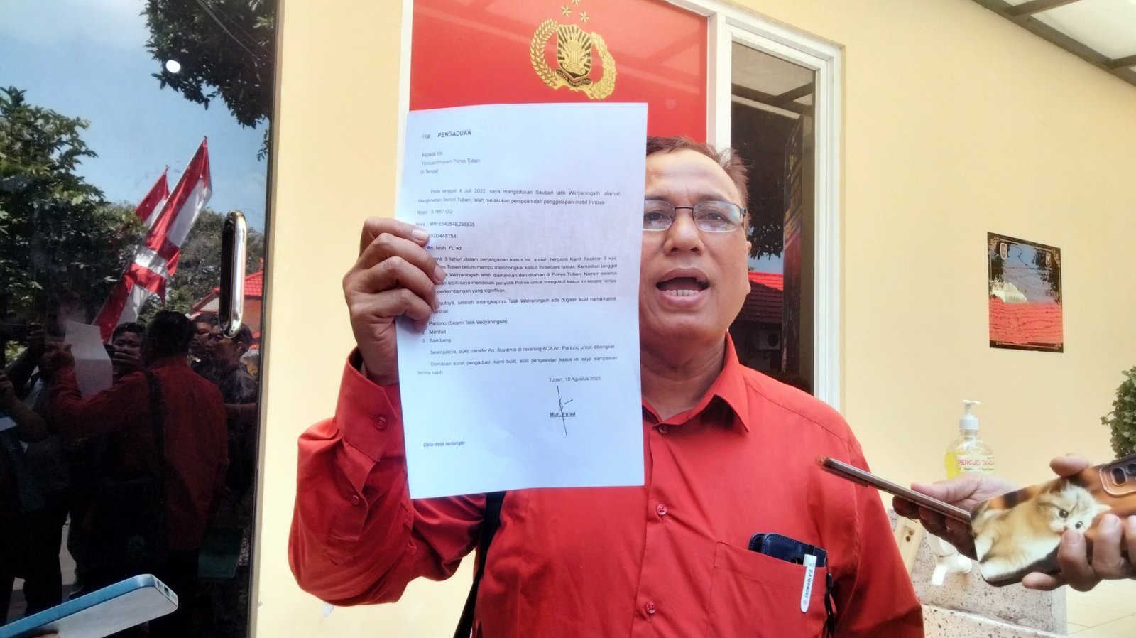 Mobil Mantan Anggota DPRD Tuban Digelapkan, Penadah Masih Misterius