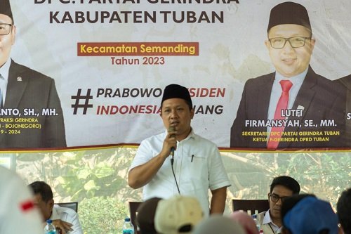 Tegas Tolak Wacana Masuknya Budi Arie, Ketua Gerindra Tuban: Gerindra Bukan Tempat Singgah Politik!