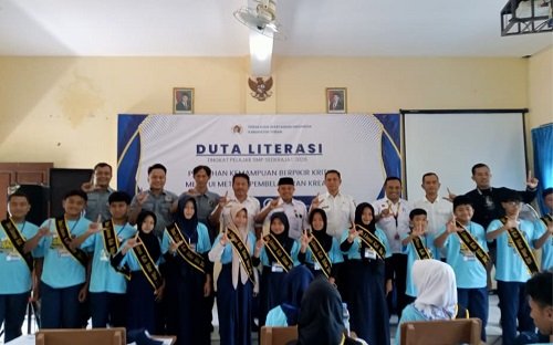 PWI Tuban Cetak 125 Duta Literasi Tingkat Pelajar SMP
