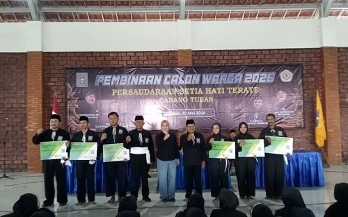 Bentuk Kepedulian, SH Terate Tuban Daftarkan 1.106 Calon Warga ke BPJS Ketenagakerjaan