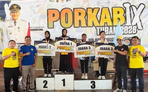 Porkab IX Cabor Catur Tuban Sukses Digelar, Percasi Siapkan Bibit Atlet Menuju Porprov 2027