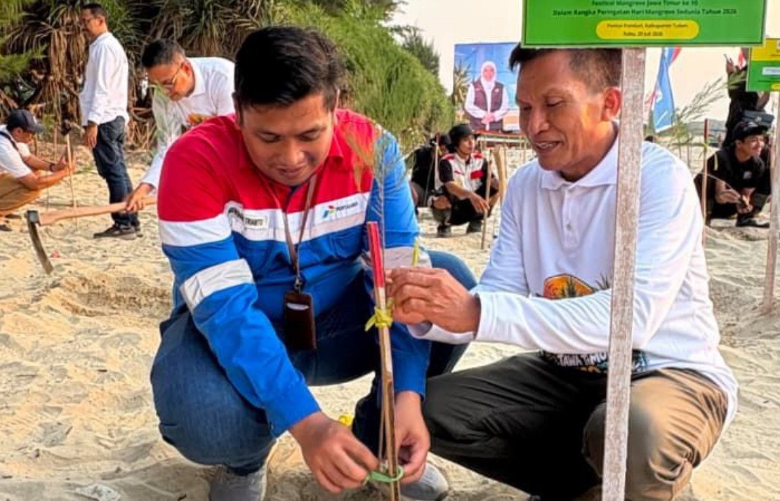 Peringati Hari Mangrove Sedunia, Pertamina Patra Niaga Dukung Festival Mangrove Jawa Timur di Pantai Panduri Tuban