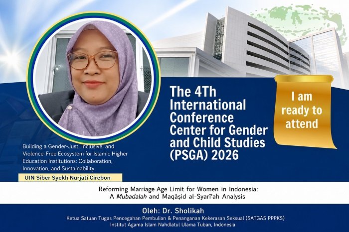 Jadi Narasumber Konferensi Internasional, Ketua SATGAS PPPKS IAINU Tuban Sampaikan Gagasan tentang Keadilan Gender