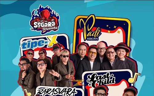 Segara Bhinneka Hadir di Tuban, Padi Reborn hingga...