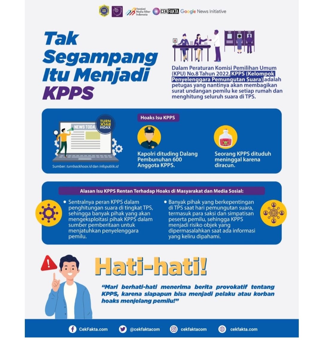 [Prebunking] Tak Segampang Itu Menjadi KPPS