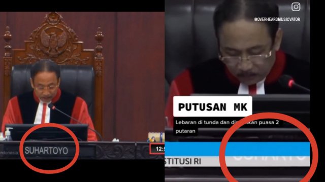 [Cek Fakta], Salah Mahkamah Konstitusi Republik Indonesia Suhartoyo Sebut Lebaran Ditunda