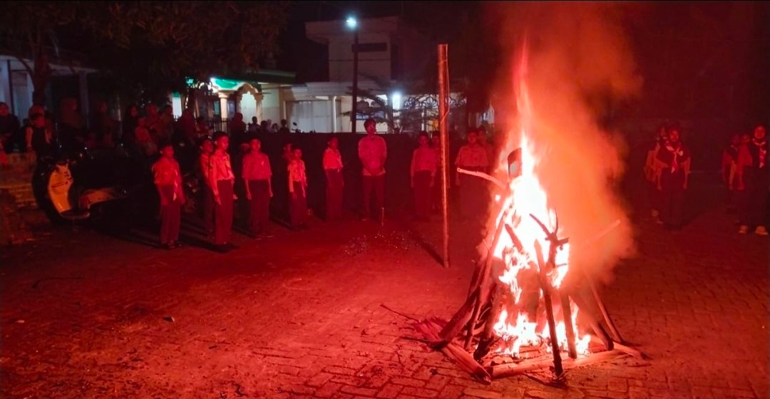Puluhan Siswa MI Musthofawiyah Dilatih Mandiri Lewat Persami
