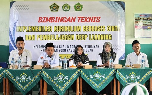 KKGMI Kecamatan Soko Gelar Bimbingan Teknis Kurikulum Berbasis Cinta dan Deep Learning 2026