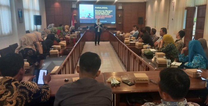 LBH KP.Ronggolawe Beri Penguatan Paralegal Posbankum Desa
