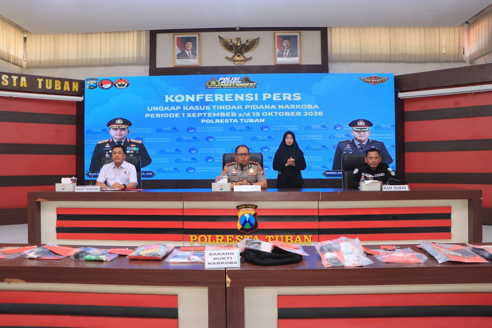 Transaksi Sabu Sistem Ranjau Terungkap di Tuban, Polisi...