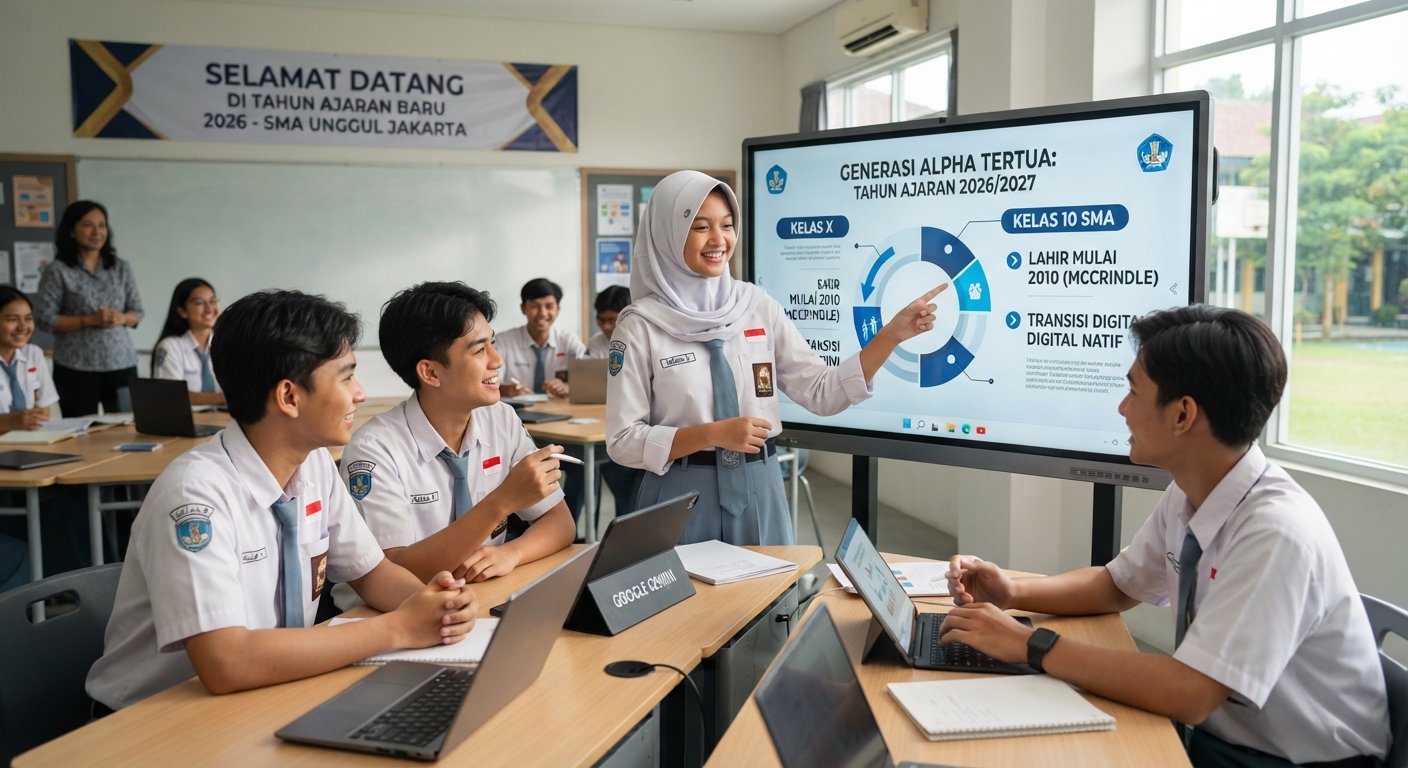 Generasi Alpha Tertua Berusia 16 Tahun, Ini Perbedaan...