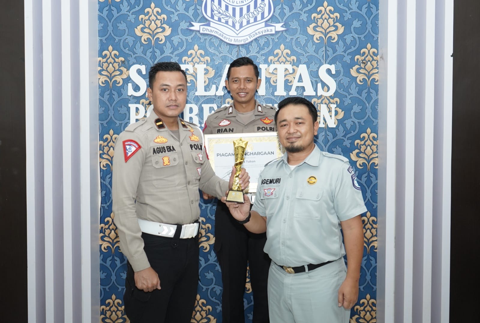 Pos Pelayanan Terpadu Nataru 2024 di Tuban Raih Penghargaan Tingkat Nasional