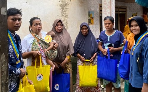 Peduli Bencana Semanding, PMII Tuban Salurkan 100 Paket...