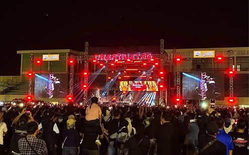 NDX A.K.A. Hibur Ribuan Penonton, Konser Creative Tag...