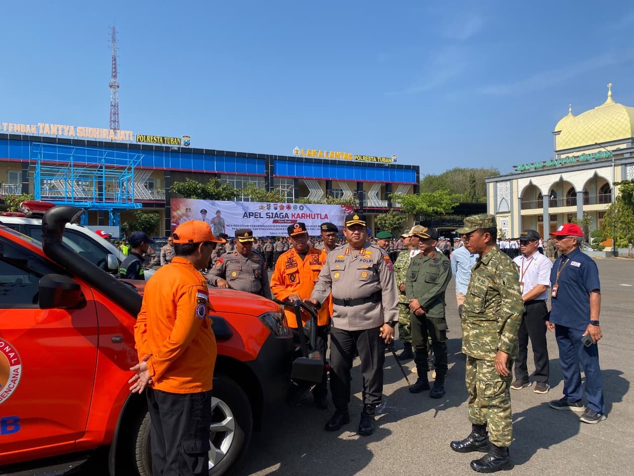 Rawan Ancaman Karhutla, Polresta Tuban Siagakan Lintas Sektoral