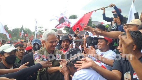 Ganjar Sebut Dirinya Dipersulit Kampanye di Tuban