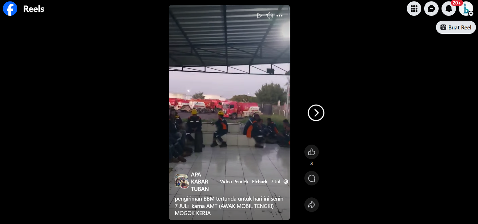 Aksi Mogok Kerja Awak Mobil Tangki Pertamina di Tuban Viral, Pertamina Patra Niaga: Sudah Ada Kesepakatan