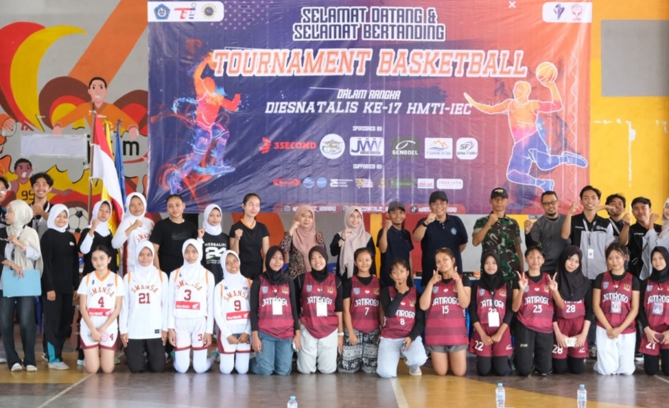 Teknik Industri Unirow Tuban Gelar Turnamen Basket Antar Pelajar se-Bojonegoro Raya