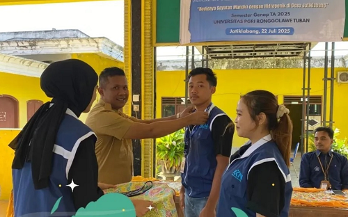 Mahasiswa Unirow Resmi Jalani KKN di Desa Jatiklabang, Mahasiswa Didorong Adaptif dan Aktif
