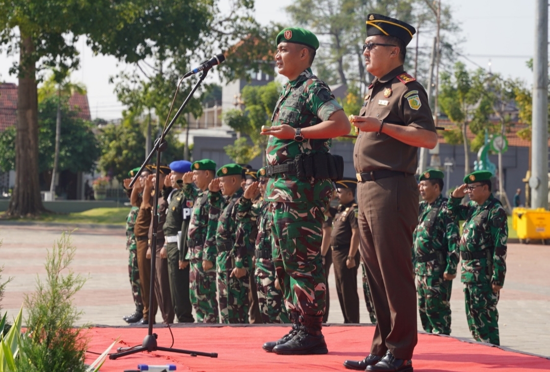 Hadapi Tantangan Keamanan, Kodim 0811 dan Kejari Tuban Konsolidasikan Kekuatan