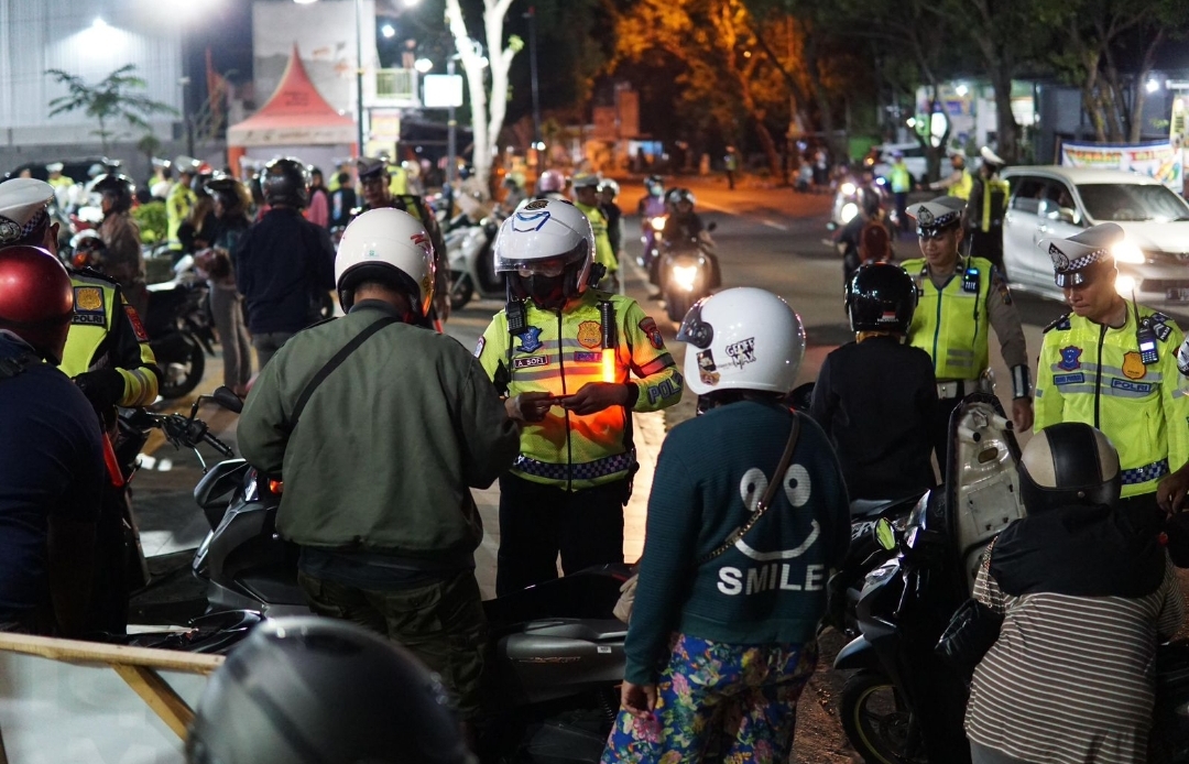 Ops Patuh Semeru 2025 di Tuban: 3.158 Pengendara Ditilang, 6.956 Ditegur