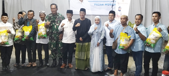 Ning Fara Tenaga Ahli Menko Pangan Launching Lumbung...