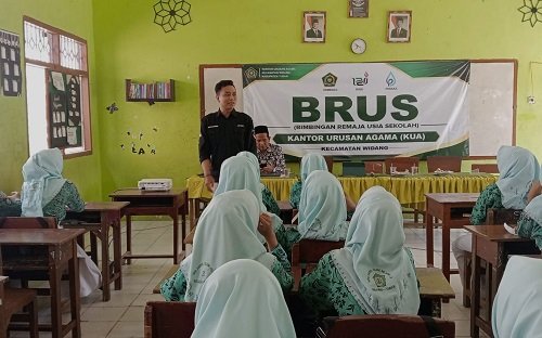 Melalui Program BRUS, KUA Widang Gandeng Duta Damai...