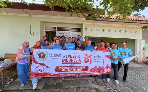 PWI Tuban Sambut HUT Ke-81 RI dengan Gelar...