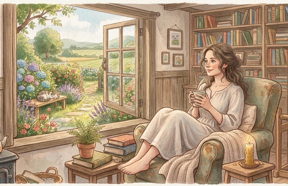 Saya Lempar Pertanyaan tentang Slow Living pada 23...