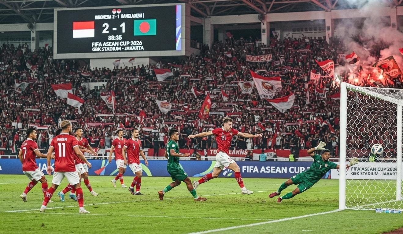Indonesia Wajib Pesta Gol Lawan Bangladesh, Selisih Gol...
