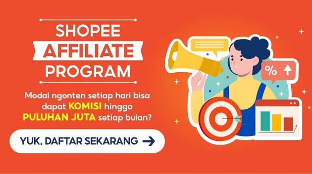 Cara Daftar Shopee Affiliate, Cari Komisi dengan Manfaatkan Media Sosial