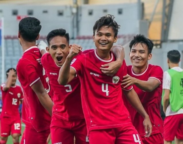Indonesia U-23 Pesta Gol: Menang 4-1 atas Yordania di Piala AFC