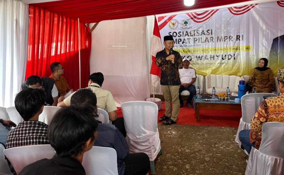 Anggota DPR RI Eko Wahyudi Sosialisasikan Empat Pilar Kebangsaan di Tuban