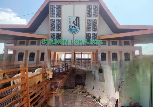 Dulu Markas Persatu, Kini Lokajaya Jadi Kandang Kambing!