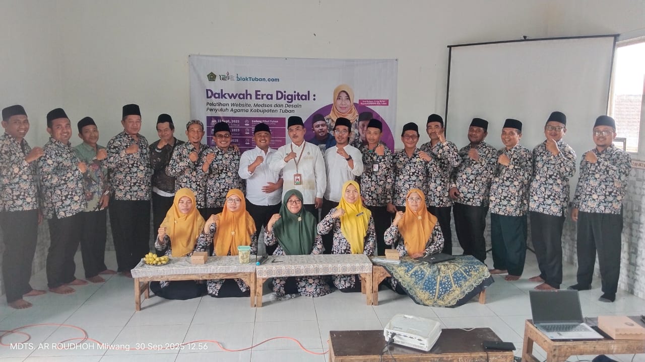 Dakwah Tak Lagi di Mimbar, Penyuluh Agama Tuban Didorong Kuasai Ruang Digital