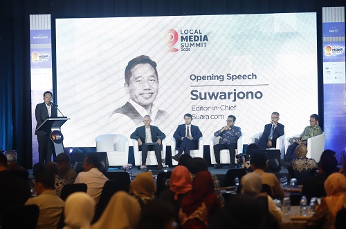 LMS 2025, Suwarjono Tekankan Pentingnya Model Bisnis Berkelanjutan untuk Media Lokal