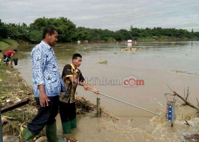 Awas TMA Bengawan Solo Masuk Siaga Hijau