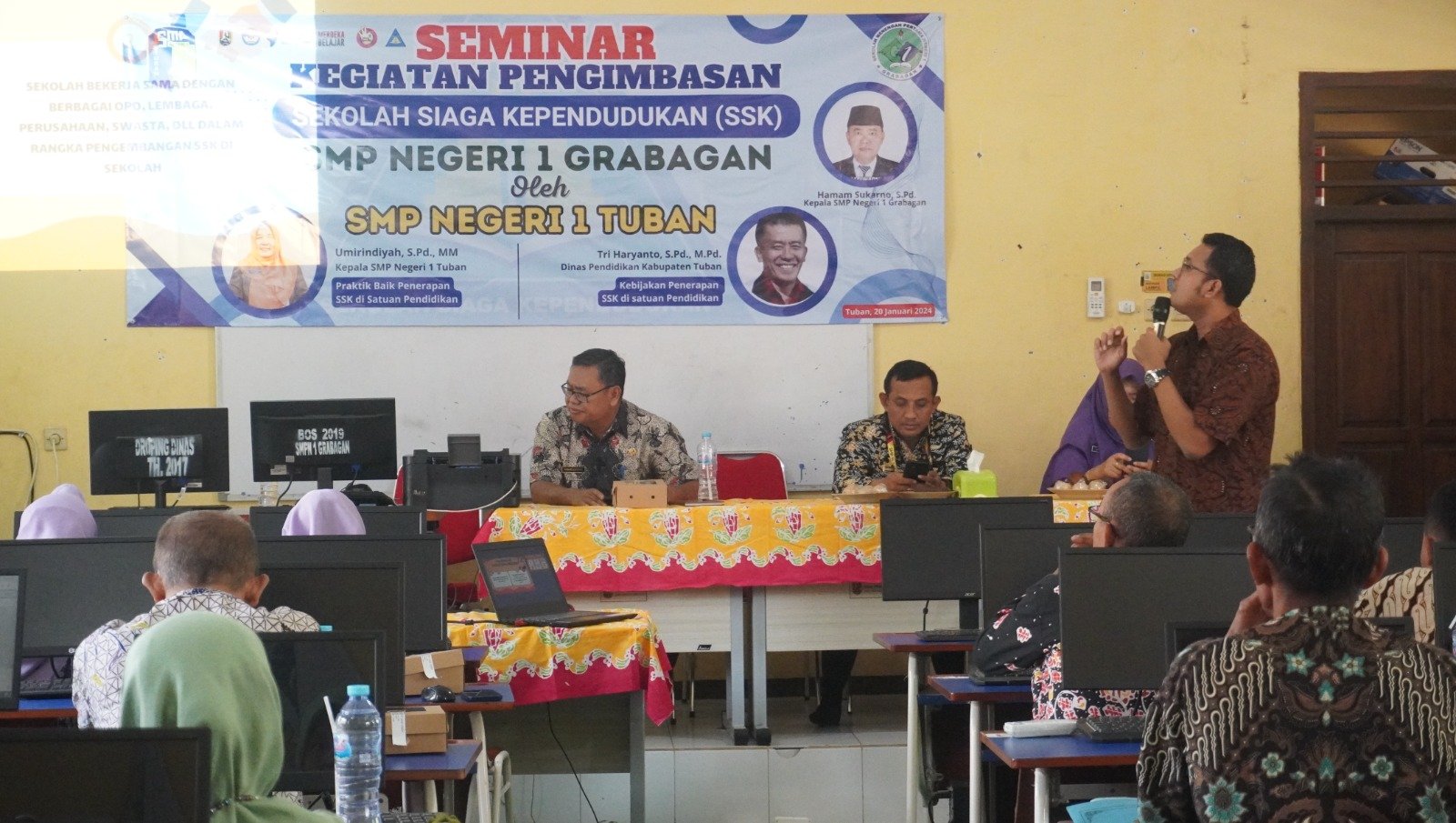 SMPN 1 Tuban Narasumber Implementasi SSK di Satuan Pendidikan